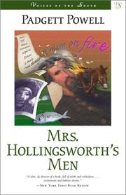 Cover of: Mrs. Hollingsworth's Men (Voices of the South) by Padgett Powell
