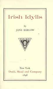 Cover of: Irish idylls. by Jane Barlow