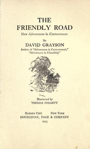Cover of: The friendly road by David Grayson