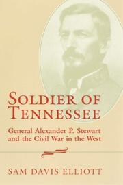 Cover of: Soldier of Tennessee by Sam Davis Elliott