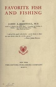 Cover of: Favorite fish and fishing by James A. Henshall