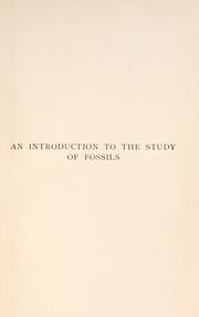 Cover of: An introduction to the study of fossils (plants and animals) by Hervey Woodburn Shimer