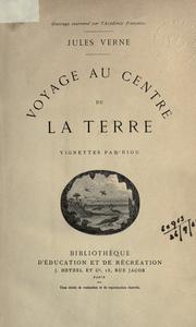 Cover of: Voyage au Centre de la Terre