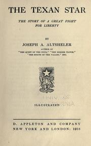 Cover of: The Texan star by Joseph A. Altsheler