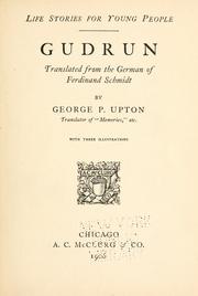 Cover of: Gudrun