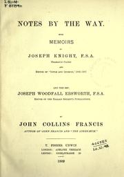 Notes by the way by John Collins Francis