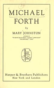 Cover of: Michael Forth