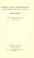Cover of: Pennsylvanian invertebrates of the Mazon Creek area, Illinois
