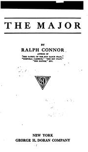 Cover of: The major by Ralph Connor