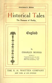 Cover of: Historical Tales by Charles Morris