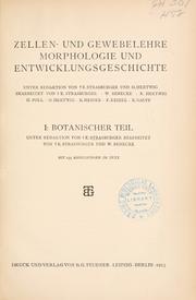 Cover of: Zellen- und gewebelehre, morphologie und entwicklungsgeschichte