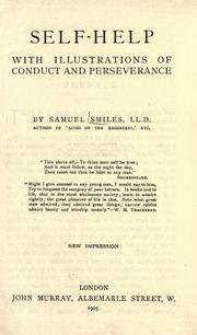 Cover of: Self-help with illustrations of conduct and perseverance