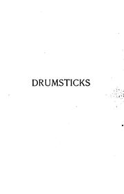 Drumsticks by Katharine Mary Cheever Meredith