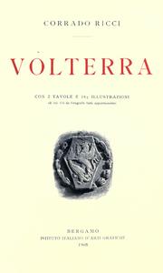 Cover of: Volterra