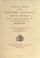 Cover of: A critical inquiry into the Scottish language with the view of illustrating the rise and progress of civilisation in Scotland