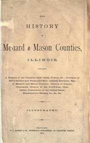 The History of Menard and Mason Counties, Illinois