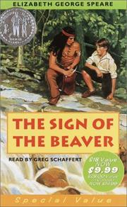 Cover of: The Sign of the Beaver by 