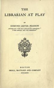 Cover of: Library-related