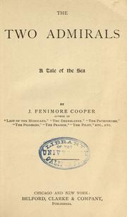 Cover of: The two admirals by James Fenimore Cooper