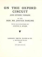 Cover of: On the Oxford circuit, and other verses