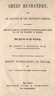 Cover of: Sheep husbandry