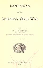 Campaigns of the American Civil War