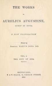 Cover of: The city of God. by Augustine of Hippo