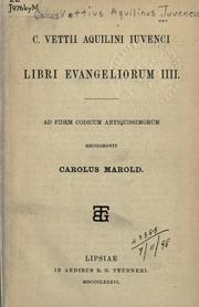 Cover of: Libri evangeliorum IIII
