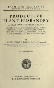 Cover of: Productive plant husbandry