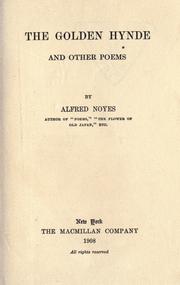 Cover of: The golden hynde by Alfred Noyes