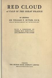 Cover of: Red Cloud by Sir William Francis Butler