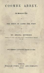 Cover of: Coombe Abbey by Selina Bunbury