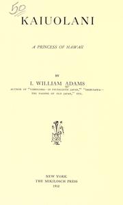 Kaiuolani by I. William Adams