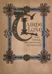 Cover of: Clair de lune: and other troubadour romances