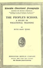 Cover of: The people's school by Ruth Mary Weeks