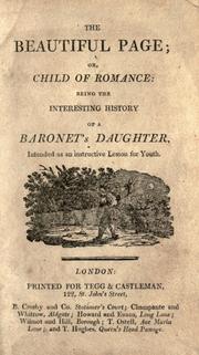 The beautiful page, or, Child of romance