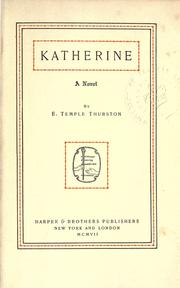 Cover of: Katherine: a novel.