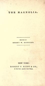 Cover of: The Magnolia