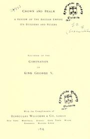 Cover of: Crown and realm by Burroughs Wellcome and Company