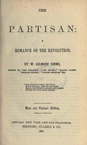 Cover of: The partisan by William Gilmore Simms