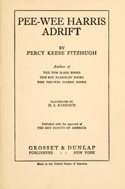 Cover of: Pee-Wee Harris adrift by Percy Keese Fitzhugh