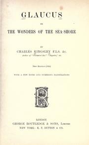 Cover of: Glaucus by Charles Kingsley