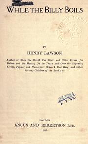 Cover of: While the billy boils. by Henry Lawson