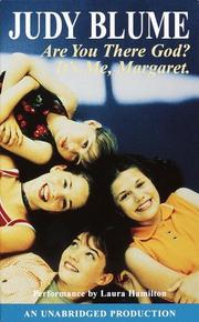 Cover of: Are You There God? It's Me Margaret by Judy Blume