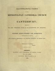 Cover of: Illustrative views of the Metropolitan Cathedral Church of Canterbury by from drawings by Hastings ; with historical descriptions of its structure, antiquities, and present state.