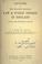 Cover of: Lectures on the relation between law & public opinion in England, during the nineteenth century