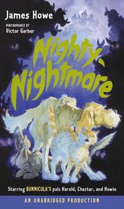 Cover of: Nighty-Nightmare (Bunnicula) by James Howe
