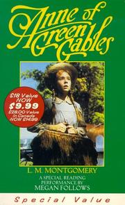 Cover of: Anne of Green Gables (L.M. Montgomery Books) by 