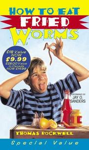 Cover of: How to Eat Fried Worms by Thomas Rockwell