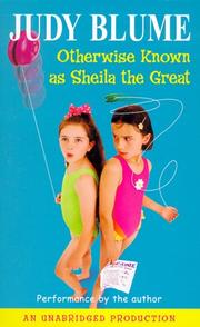 Cover of: Otherwise Known as Sheila the Great by 